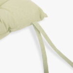 Coussin de Chaise Coton Vert Clair 4EVERYDAY - Image 3