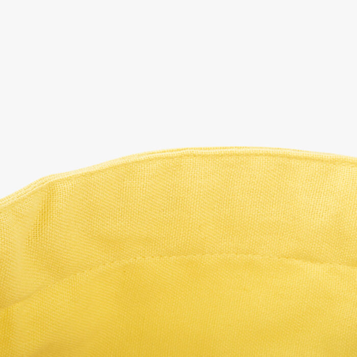 Corbeille et Sac à Pain Coton Jaune Clair 4EVERYDAY – Image 2