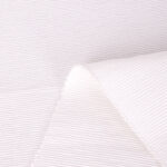 Chemin de table en coton blanc 4EVERYDAY - Image 2