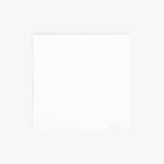 Lot de 2 Serviettes de Table Coton Blanc 4EVERYDAY – Image 2