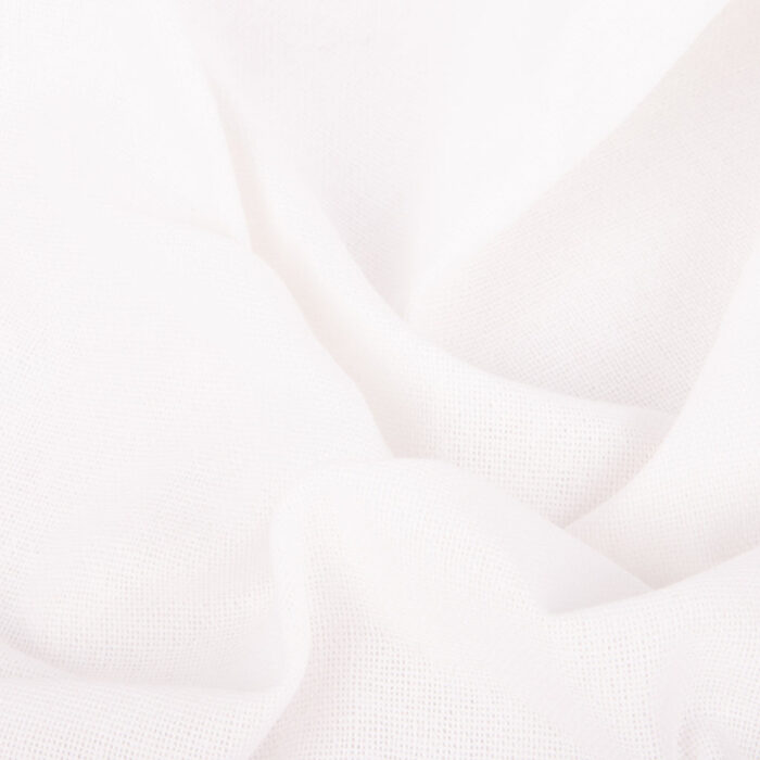 Lot de 2 Serviettes de Table Coton Blanc 4EVERYDAY – Image 3