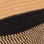 Panier Coton M Beige et Noir CERCAL – Image 2