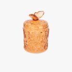 Boîte en Verre avec Papillon Marron MIA