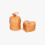 Boîte en Verre avec Papillon Marron MIA – Image 5