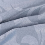Ensemble Serviettes Jacquard Feuilles Bleu WHISPER – Image 2