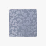 Ensemble Serviettes Jacquard Feuilles Bleu WHISPER – Image 3