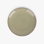 Assiette Plate Verte BAIKAL