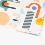 Carnet Couverture Rigide Pointillé Géométrique A5 GROOVY – Image 4