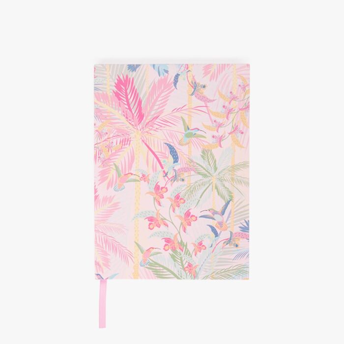 Carnet Couverture Rigide Pointillé Feuillage A5 SUMMER SHADES – Image 1