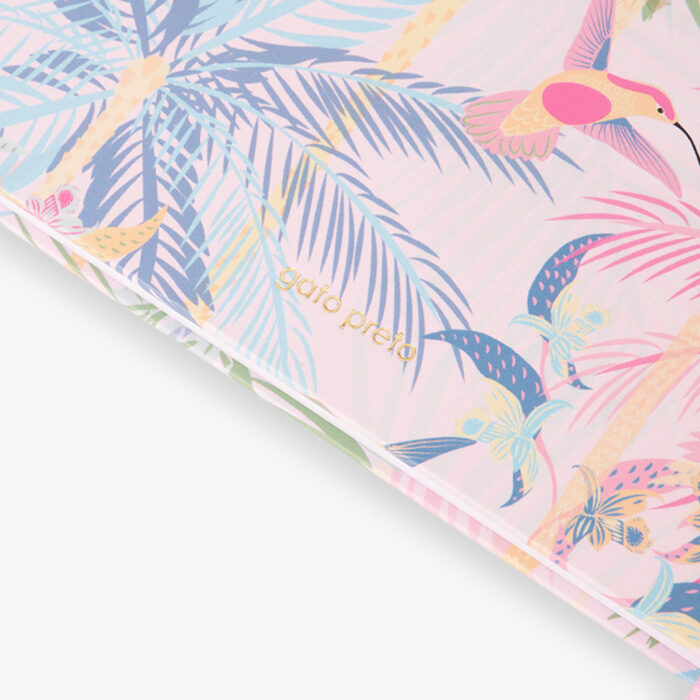 Carnet Couverture Rigide Pointillé Feuillage A5 SUMMER SHADES – Image 4