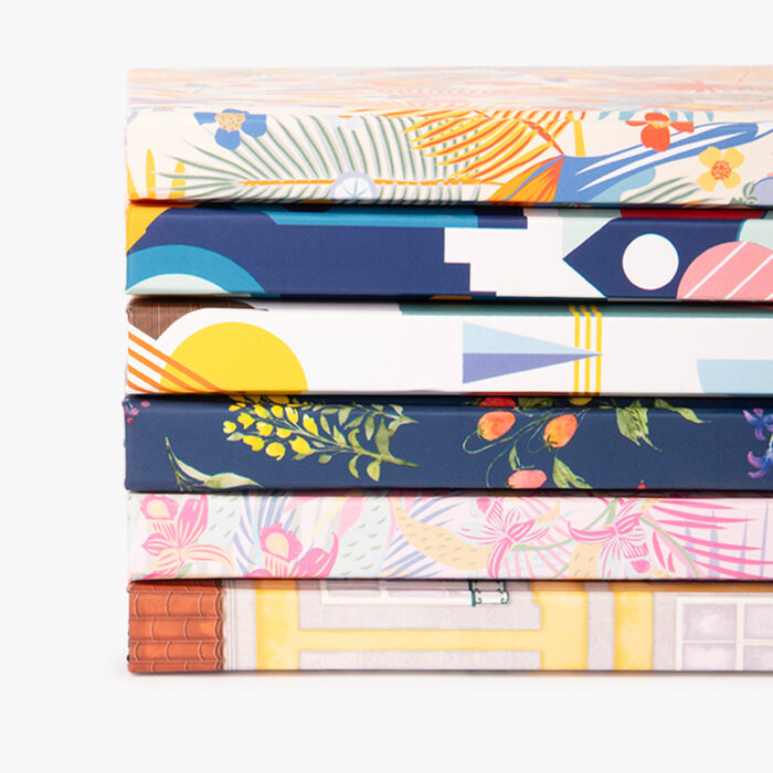Carnet Couverture Rigide Pointillé Oiseau A5 SUMMER SHADES – Image 6