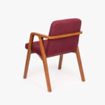 Chaise Rouge sans Accoudoirs RIGA – Image 3