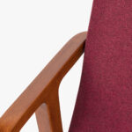 Chaise Rouge sans Accoudoirs RIGA – Image 4