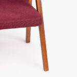 Chaise Rouge sans Accoudoirs RIGA – Image 5