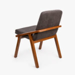 Chaise Grise avec Accoudoirs RIGA – Image 3