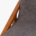 Chaise Grise avec Accoudoirs RIGA – Image 4