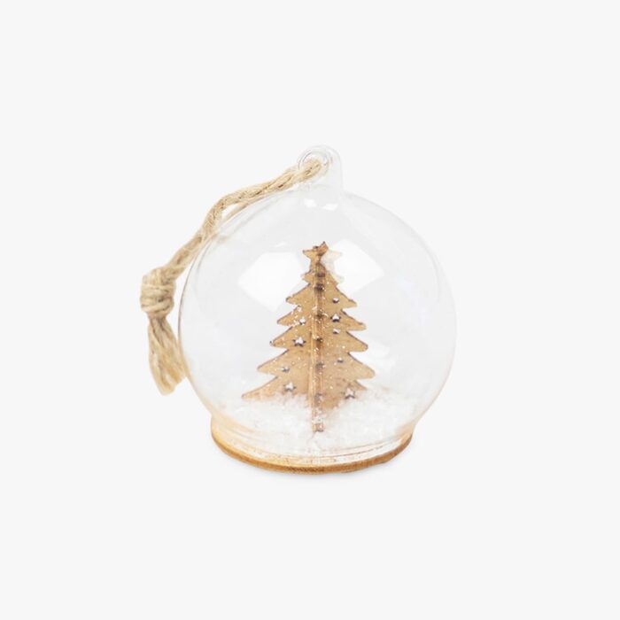 Boule en verre arbre 5 cm – Image 1