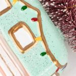 Ornement Camionnette Sapin Rose 10cm KITSCH – Image 2