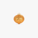 Boule Verre Goutte Cuivre 8cm NEW BRIGHT