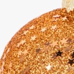 Boule Verre Goutte Cuivre 8cm NEW BRIGHT – Image 2