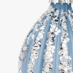 Boule en Verre Larme Bleue 14cm NEW BRIGHT – Image 2