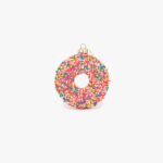 Ornement Verre Donut Multi 9cm