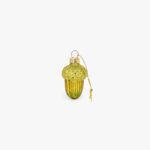 Décoration Verre Gland Vert 6cm COZY