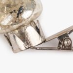 Ornement Verre Champignon Doré 6cm COZY – Image 2