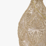 Boule en Verre Larme Dorée 12cm NEW BRIGHT – Image 2