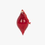 Boule de Verre Larme Rouge 13,5cm COZY