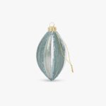 Boule en Verre Larme 12cm NEW BRIGHT