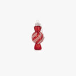 Décoration Verre Bonbon Rouge 9,5cm KITSCH