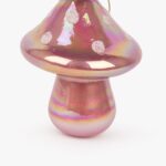 Décoration Verre Champignon Rouge 7cm COZY – Image 2