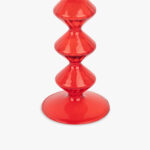 Bougeoir en verre rouge COZY – Image 4