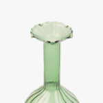 Bougeoir en verre vert NEW BRIGHT – Image 2