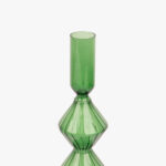Bougeoir en verre vert COZY – Image 3