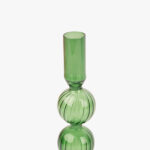 Bougeoir en verre vert COZY - Image 4