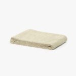 Couvre-lit pour lit chiné beige et naturel 180x250 SUKI