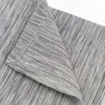 Couvre-lit pour lit chiné gris et naturel 250x270 SUKI