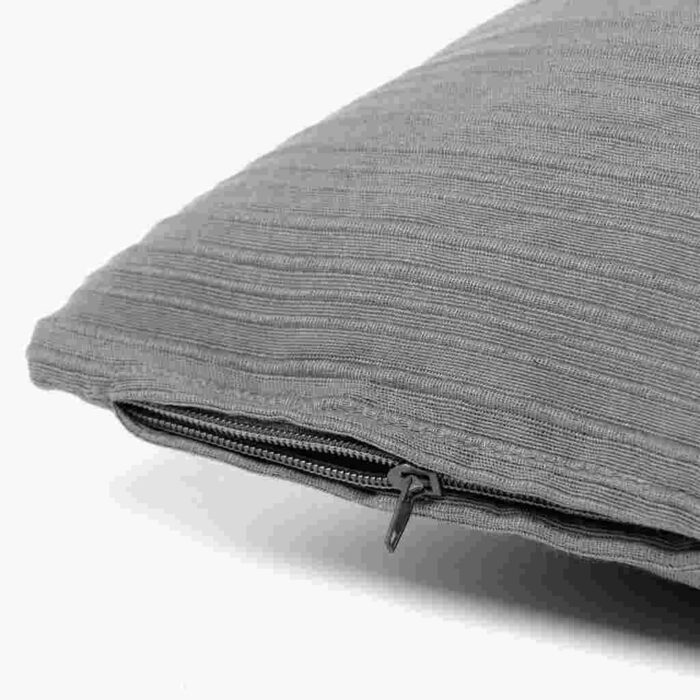 Housse de Coussin Grise 45x45 4EVERYDAY – Image 3