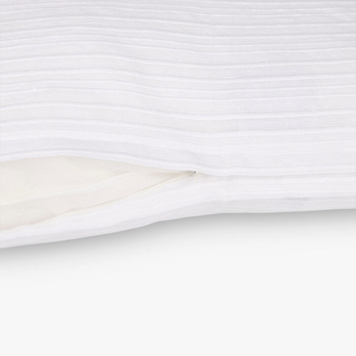 Housse de Coussin Blanc 60x60+1,5 4EVERYDAY - Image 3