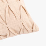 Housse de Coussin à Plis Beige GROU - Image 3