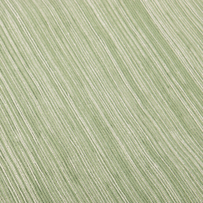 Couvre-lit pour Lit Chiné Vert Clair et Naturel 250x270 SUKI – Image 2