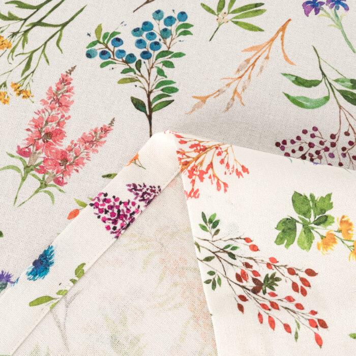 Nappe en Coton Rectangulaire Fleurs GARDEN MEMORIES – Image 3