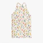 Tablier Coton Fleurs avec Poche GARDEN MEMORIES