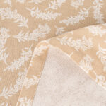 Nappe en Coton Rectangulaire Beige et Blanc GARDEN MEMORIES – Image 3