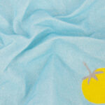 Ensemble 2 Serviettes Bleues Champignon et Tomate VEGGIE PARADE – Image 3