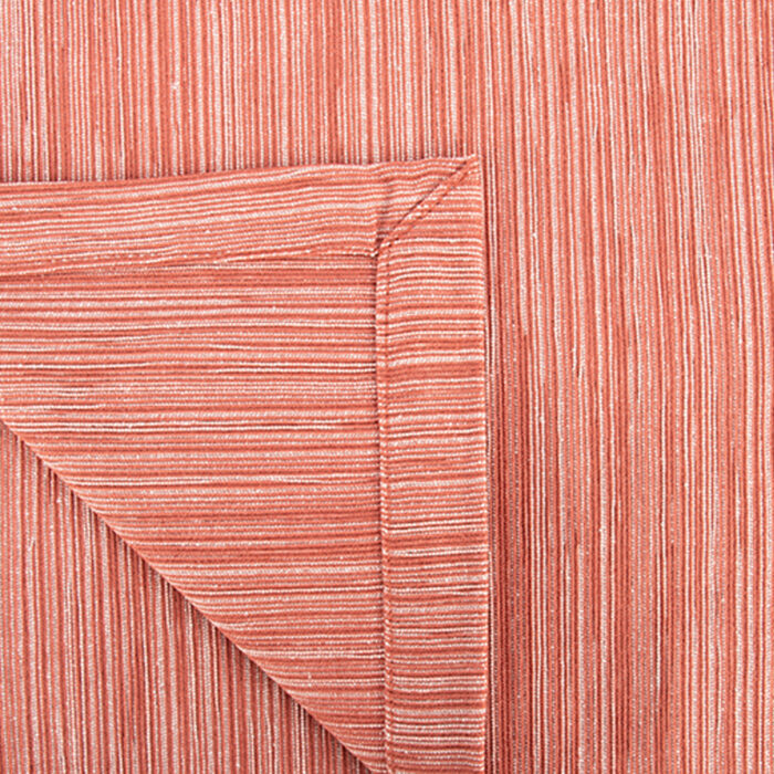Couvre-lit pour Lit Chiné Terracotta et Naturel 180x250 SUKI - Image 3