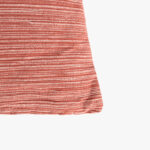 Coussin Chiné Terracotta et Naturel SUKI - Image 2