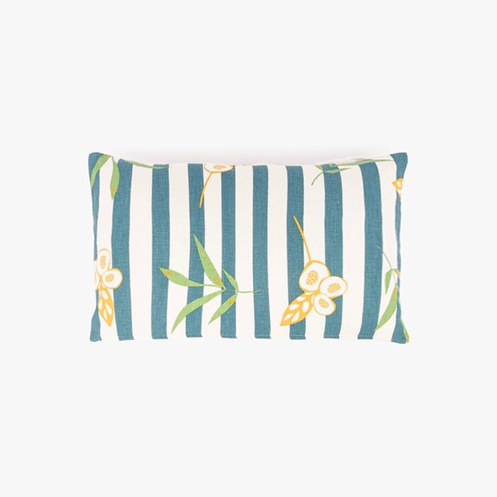 Housse de Coussin Réversible Beige avec Motif BACKYARD – Image 1